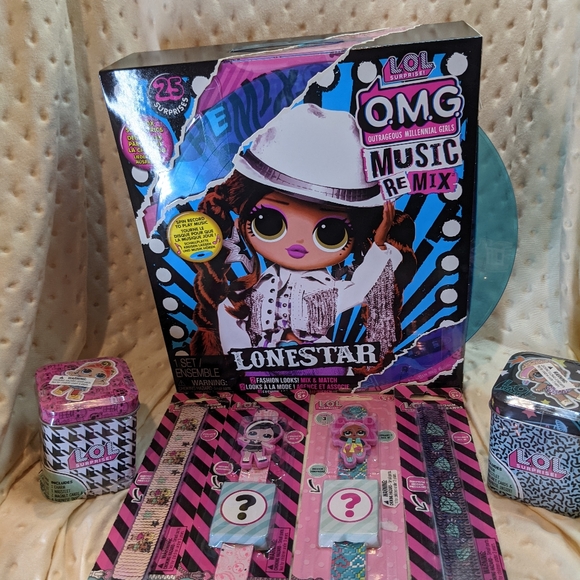LOL SURPRISE OMG REMIX *LONESTAR* Doll Bundle Pack...includes extra LOL goodies! - Picture 8 of 12